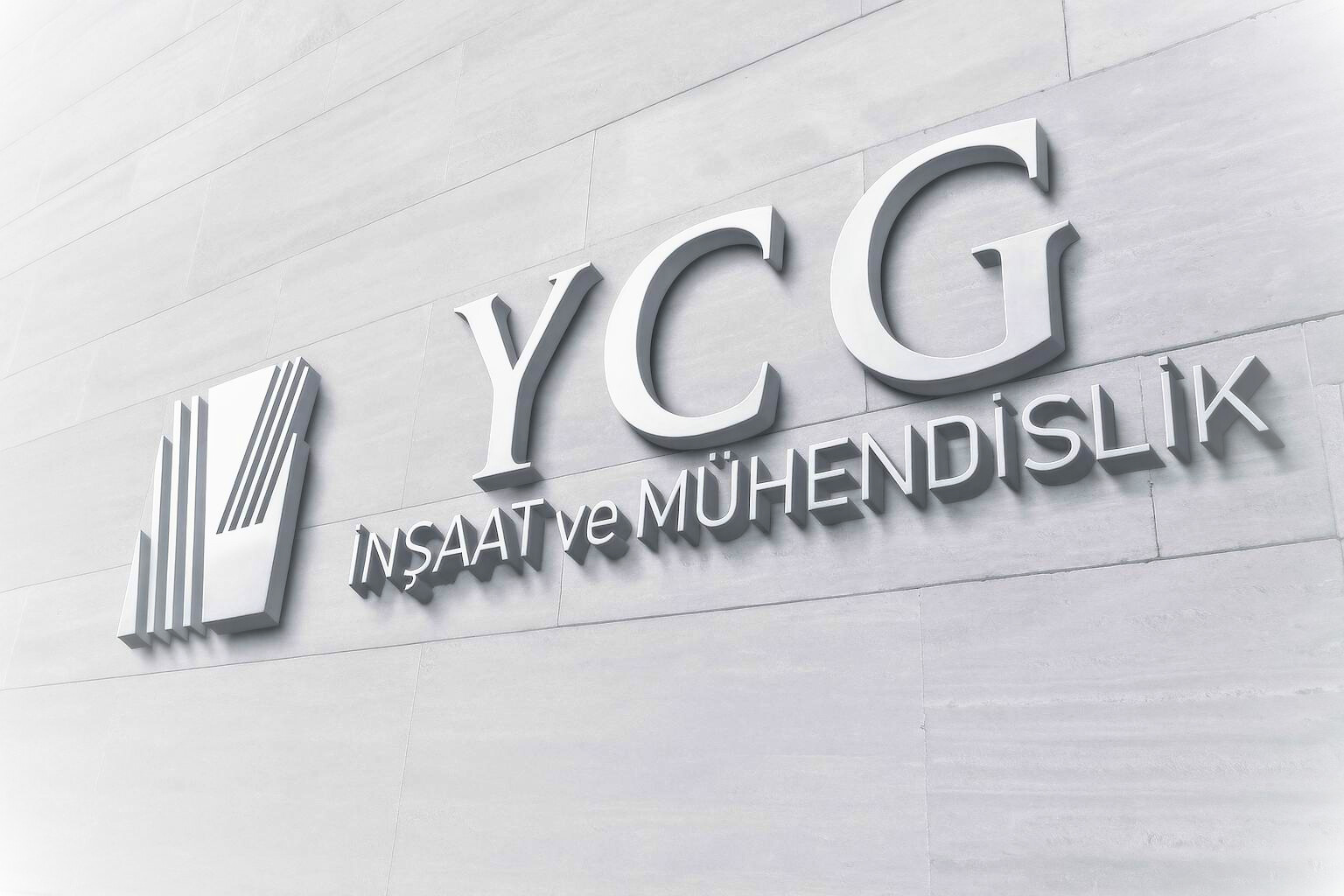 YCG İnşaat ve Mühendislik marka kimliği